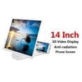 thumbnail image 3 of 14" Smartphone Screen Magnifier 3D Video Mobile Phone Amplifier Stand Bracket White, 3 of 4