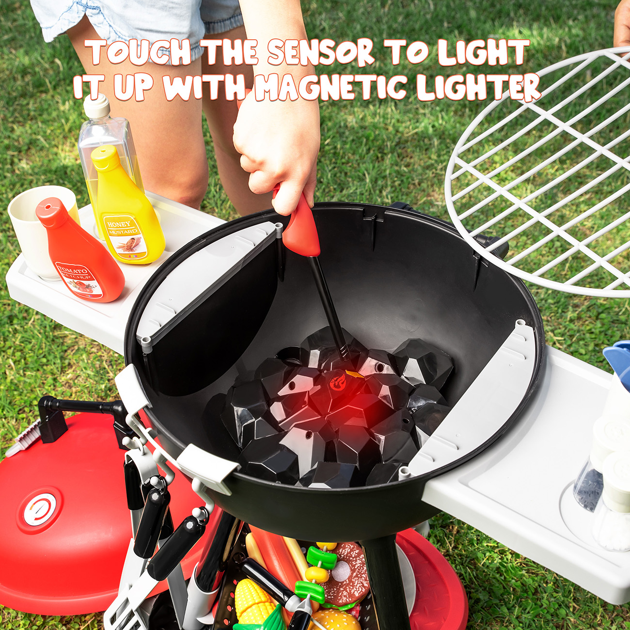 Joyfy BBQ Grill Play Set for Kids 34-Piece photo 7