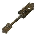 thumbnail image 2 of 1 Juego de manija de puerta, cerradura de puerta Vintage, cerradura de puerta delantera, cerradura de manija de Metal, manija de cerradura de puerta delantera, 2 of 5
