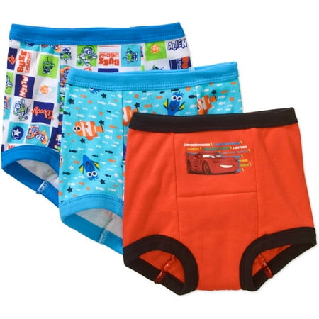 Disney Pixar Cars, Finding Nemo & Toy Story Potty Training Pants, 3-Pack (Toddler Boys)