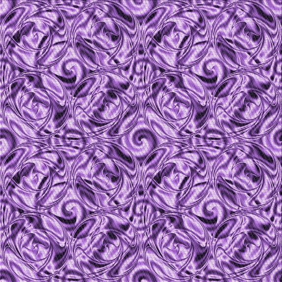 Ahgly Company Indoor Square Patterned Violet Purple Area Rugs, 4' Square