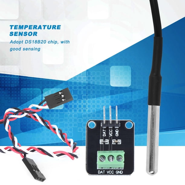 DS18B20 Digital Temperature Sensor Module Kit With Waterproof Probe For Arduino/Raspberry Pi