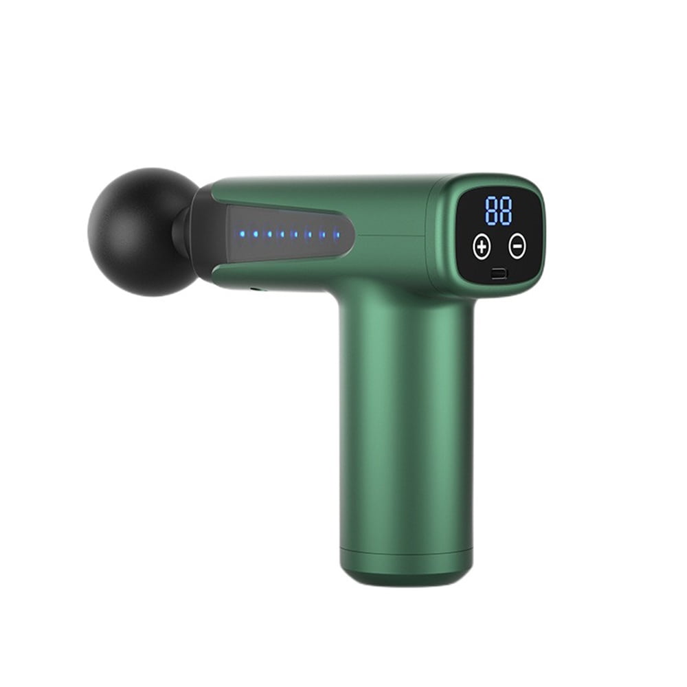 Small Massage Gun Deep Tissue, 6 Speed Adjustable, 6 Massage Head