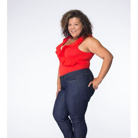 B U Denim-USA Made-Women Jeans-Dark Blue-Size 12-Mid Rise-ExLong-Skinny-Classic 2-Denim Enhancement