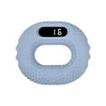 Ettsollp Silicone Grip Strength Trainer Ring LCD Display Bluetooth