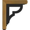 thumbnail image 3 of 4"W x 14"D x 16"H Bradford Craftsman Ironcrest Rough Sawn Bracket, Western Red Cedar (2"W x 10"D x 12"H Iron Bracket), 3 of 5