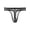 1Pack:Black, variant on Men's Mesh Breathable Lightweight Minimal Coverage Underwear, Dark Grey, 1 pack, Size M