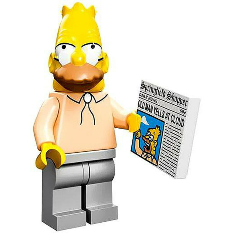 LEGO Simpsons Series 1 Grampa Simpson Minifigure (No Packaging) Walmart.com