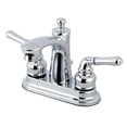 thumbnail image 1 of Kingston Brass FB7621NML Naples Robinet de Lavabo 4 Pouces, Chrome, 1 of 1