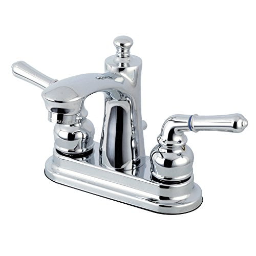 Kingston Brass FB7621NML Naples Robinet de Lavabo 4 Pouces, Chrome