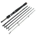 thumbnail image 2 of CAPACI 2.1m / 2.4m 6 Sections Carbon Casting Fishing Rod Lure Fishing Rod Hand Pole Fishing Tackle, 2 of 7