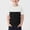 Black, variant on Boy's Colorblock Short Sleeve T-Shirts Kids Summer Crewneck Casual Tops Tees 5-14 Years Blue-A