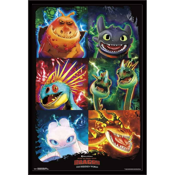 How to Train Your Dragon 3 Dragons