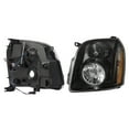 thumbnail image 4 of Kojem LH & RH Headlight for 2007-2014 Cadillac Escalade GMC Yukon Denali Hybrid XL 1500 Denali Replacement for GM2502318 GM2503318 GM2502265 GM2503265, 4 of 12