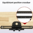 thumbnail image 5 of Yajisi 3‑in‑1 High‑Carbon Steel Dowel Drill Guide & Puncher – Adjustable 8mm/10mm/15mm, 0‑1.57in Depth, Woodworking Jig, 5 of 8