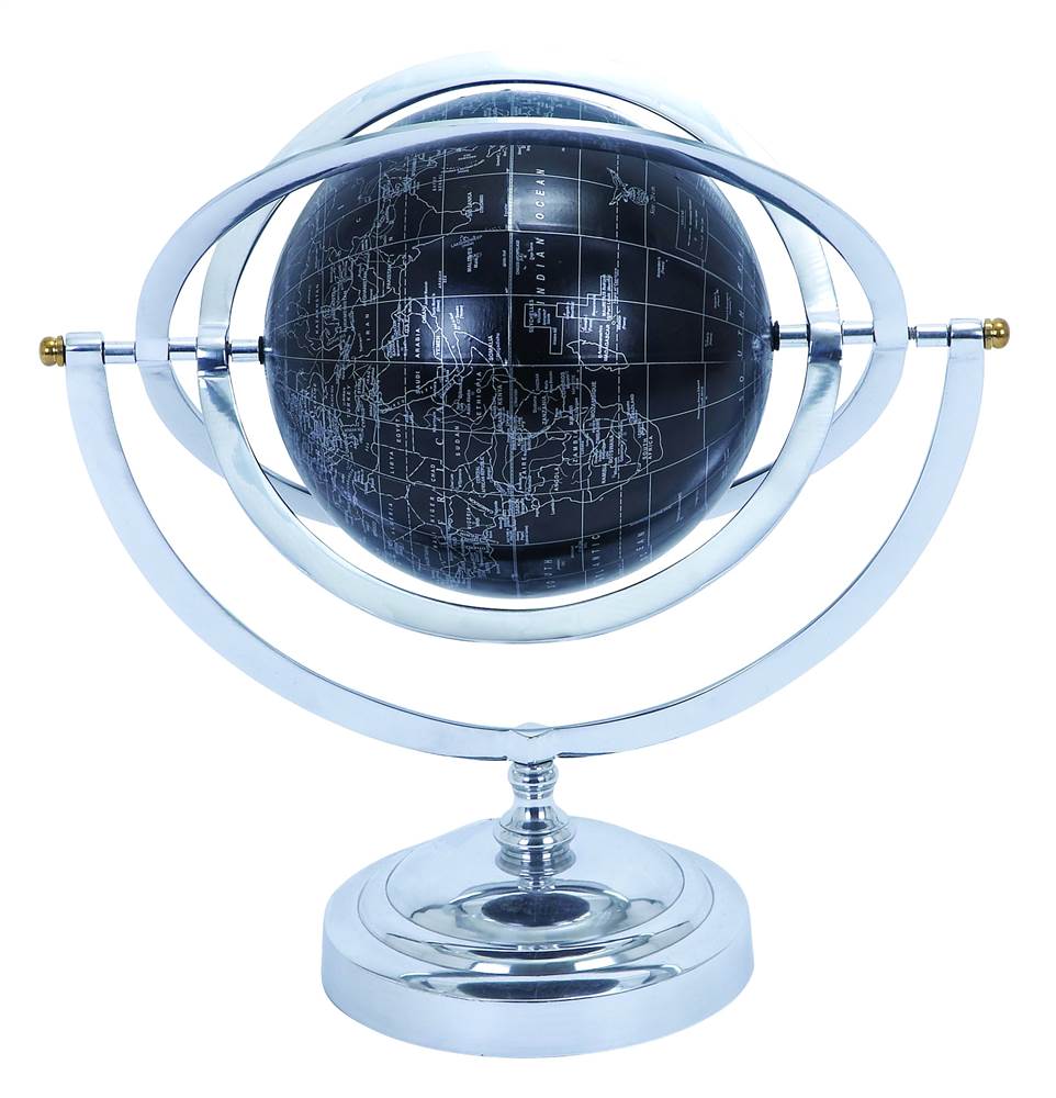 16 in. Aluminum Globe