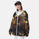 thumbnail image 3 of Balery Adorable Otter Pair Hug Sudadera ligera de manga larga con capucha y protección solar UPF 50+ para hombre y mujer, ideal para pesca y running-3X-Large, 3 of 7