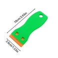 thumbnail image 3 of Razor Blade Scraper - Non-Scratch Label & Adhesive Remover Tool for Stickers, Decals, Paint - Safe on Glass, Tile, Appliances & Windows, 3 of 6