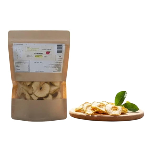 Manzana Deshidratada 100 G, Ceiba Alimentos 100% Natural
