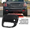 thumbnail image 4 of Rear Fog Lamp Bezel Trim Fog Light Cover Frame Fog Lamp Housing Replacement for R56 R57 R58 R59 Made of High Toughness Plastic with Sporty Design, 4 of 7