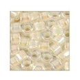 thumbnail image 6 of Miyuki Delica Seed Bead 11/0 Transparent Cream AB, 6 of 6