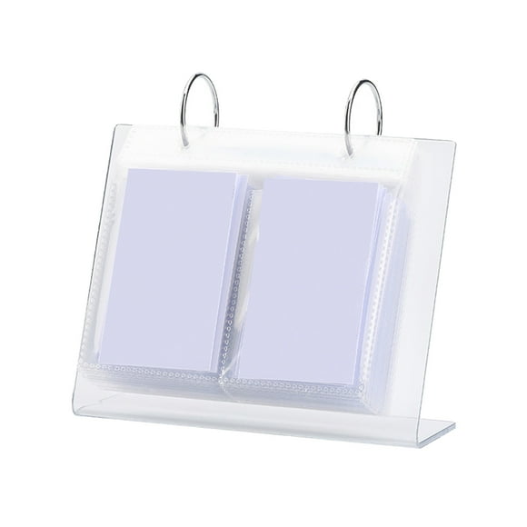 Álbum de fotos de escritorio, oficina, escuela, dormitorio, sala de estar, calendario de escritorio, Mini pequeño bebé, tarjeta de libro de Almacenamiento y organización del hogar 3 pulgadas Toystoory HA073870-01