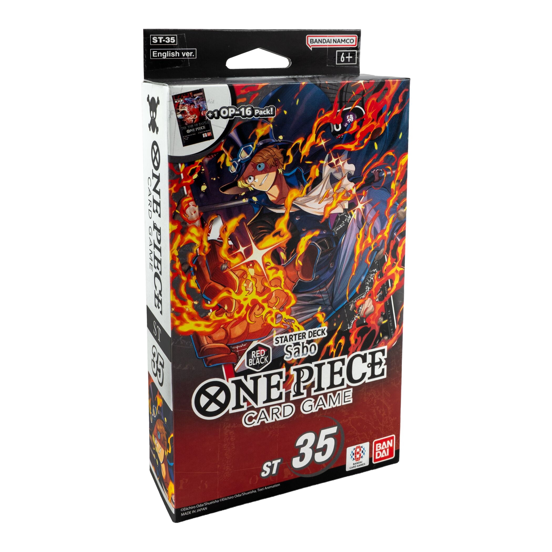 BLACK PEARLS STARTER DECK トレーディングカード BANDAI HOBBY, One Piece Trading Card Games, Sabo Starter Deck