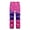 Pink, variant on Kids Snow Pants Waterproof Snow Ski Pants Boys Girls Winter Warm Snowboard Pants Breathable Elastic Waist Outdoor Hiking Pants