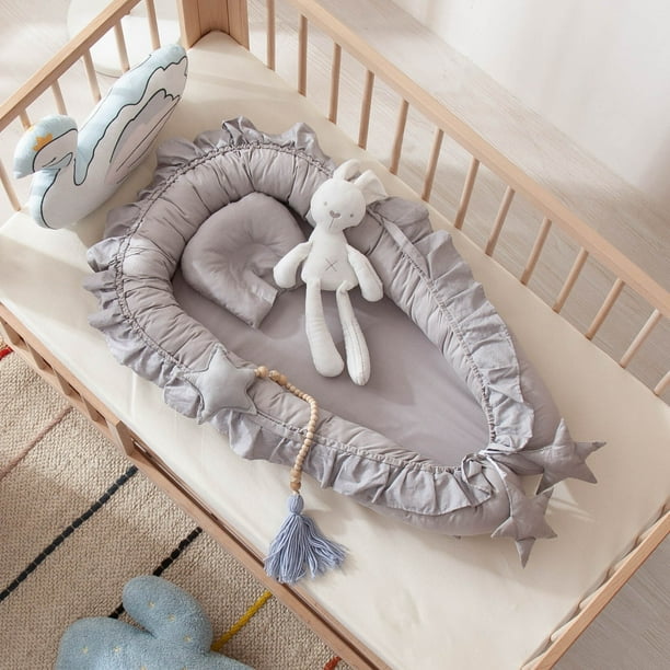 Cama de bebé plegable para recién nacidos, accesorios de viaje, cesta de dormir infantil para 0 a 12 meses Fivean unisex