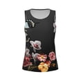 thumbnail image 6 of Sigee Butterfly with Fowers for Women's Workout Tank Top,Running Tank Tops,Sleeveless Gym ClothesXX-Large, 6 of 8