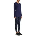 thumbnail image 6 of ClimateRight by Cuddl Duds Women's and Women's Plus Brushed Comfort Thermal Top and Leggings, 2-Piece Set, 6 of 6