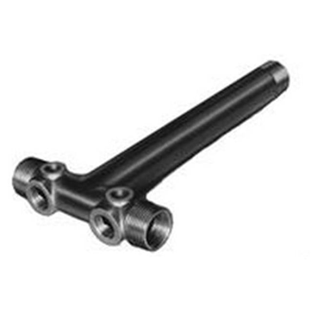 Réservoir Croisé Long 1 x 11 Po. Cst Laiton