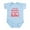 Sky Blue, variant on CafePress - I Have World's Greatest Babci Infant Bodysuit - Baby Light Bodysuit, Size Newborn - 24 Months