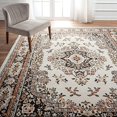 thumbnail image 2 of Home Dynamix Premium Sakarya Traditional Medallion Border Area Rug, Ivory/Brown, 5'3"x7'5" Rectangle, 2 of 4