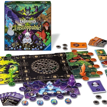 Disney Villainous: Unstoppable! Board Game by Ravensburger, Strategy Game for Ages 10 , 2–4 Players