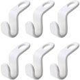 thumbnail image 1 of Space Saving Clothes Hanger Hanging Hooks Drop Connection Wardrobe Extension Clips Clothes Organizer Hanger Extension Hook Space Saving Hangers, 1 of 5