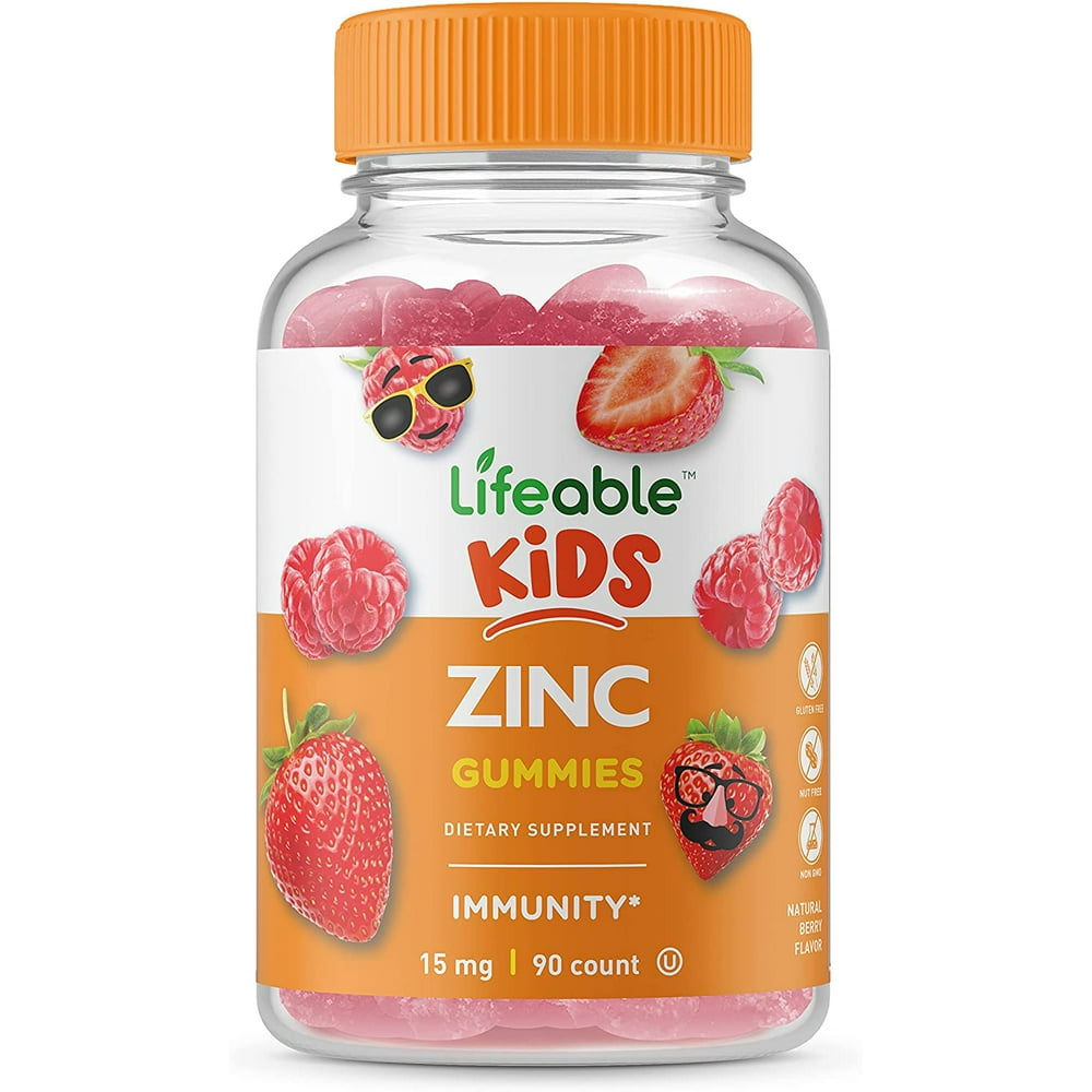 Lifeable Zinc Kids Gummies 15 mg 90 Gummies