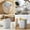 💖 Beige_Base#4264, variant on Blaxill Lidless Household Trash Can | Solid Color Polypropylene Waste Basket for Kitchen, Bedroom, Living Room, Bathroom, Study | Lightweight Durable Design | 1-Pack