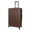 Brown, variant on Vacationer 24-Inch Checked Expandable Hardside Luggage With 360-Spinner Wheels and Divider Pockets, Navy