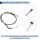 thumbnail image 5 of Cable de embrague de motocicleta Unique Bargains No.540111424 para Kawasaki 1000 Z 1000 A 2003-2006 1 Pc, 5 of 6