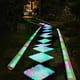 thumbnail image 5 of Paquete de 300 Piedras Luminosas de Colores, Rombos, para Decoración de Exteriores, Aceras, Jardines, Acuarios y Piscinas., 5 of 7