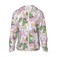 thumbnail image 2 of Lsque Lilies Flowers UPF 50+ Lightweight Sun Protection Men's Women's Long Sleeve Shirt, Hoodie Performance -Small, 2 of 9
