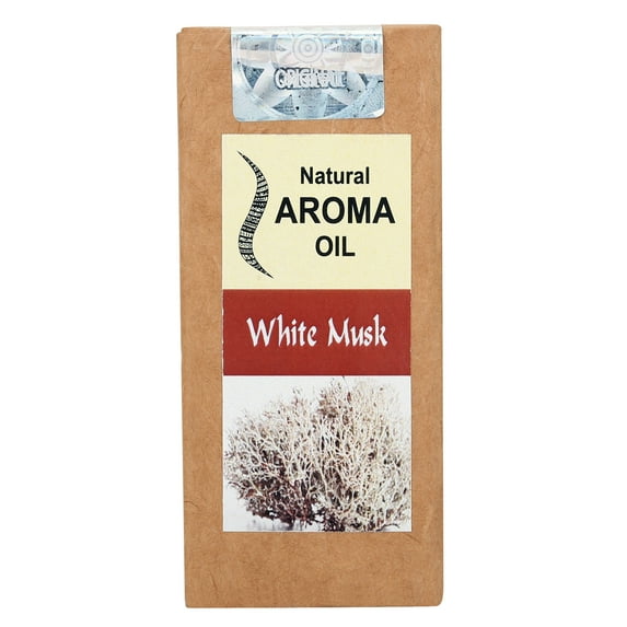 White Musk 100% Pure Natural Aroma Oil Organic Aromatherapy Essential Oils Scented Oils for Candle Making, Soap Scents, Aroma Beads, Bath Bombs, Perfume & Flavoring Oil for Lip Gloss, 15ml