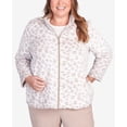 thumbnail image 4 of Alfred Dunner Womens Plus-Size Sculpted Mock Neck Animal Jacket, 4 of 6