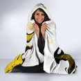 thumbnail image 3 of Zenitsu - Demon Slayer Hooded Blanket Anime Style Ts04, 3 of 5