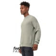 thumbnail image 3 of Bella+Canvas 3946 FWD Fashion Unisex Crew Neck Side Zipper Sweatshirt-Heather Stone-XS, 3 of 3