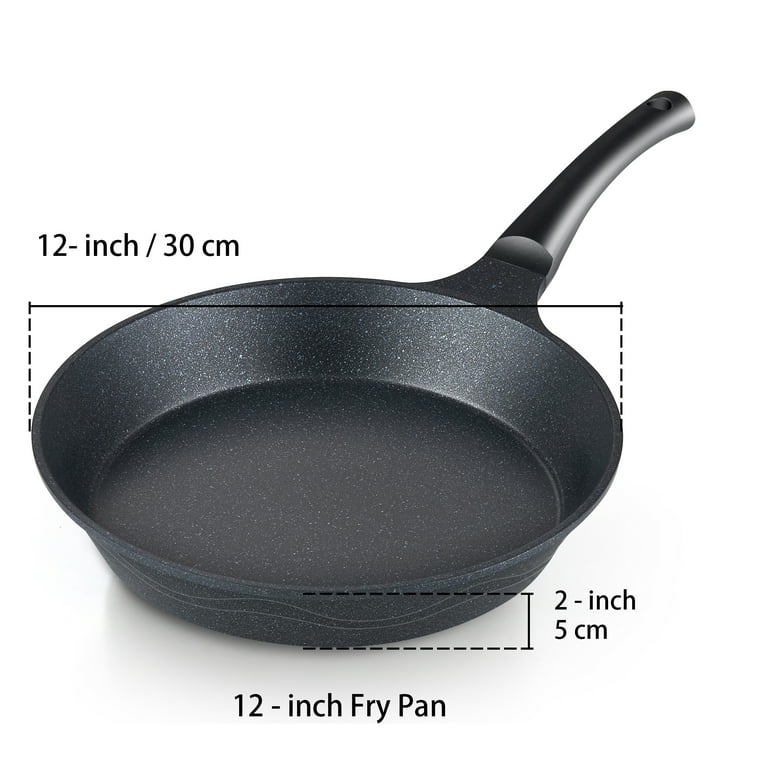 Hot Selling Die Cast Non Stick Granite Marble 24Cm Frying Pan Cookware Sets  - China Cookware Set, Forged Aluminum Cooker