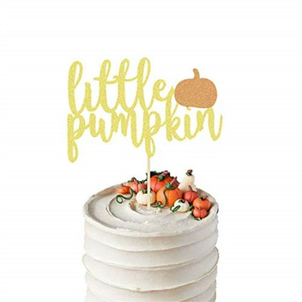 heeton little pumpkin cake topper fall baby shower ...