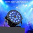 thumbnail image 3 of Stage Lights,18X8W RGBW LED Par Light,DMX512 & Sound Activated DJ Uplighting for Wedding Party Club Christmas, 3 of 7