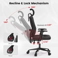 thumbnail image 6 of ACGAM CG-5455M Ergonomic Gaming Office Chair | PVC Seat, Stylish Mixed Design for Comfort and Support | Perfect for Gaming and Work, 6 of 11